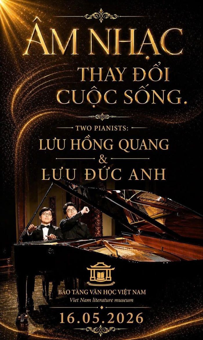 Không gian đối thoại về sức mạnh chữa lành và thay đổi cuộc sống thông qua âm nhạc vào ngày 16/5.