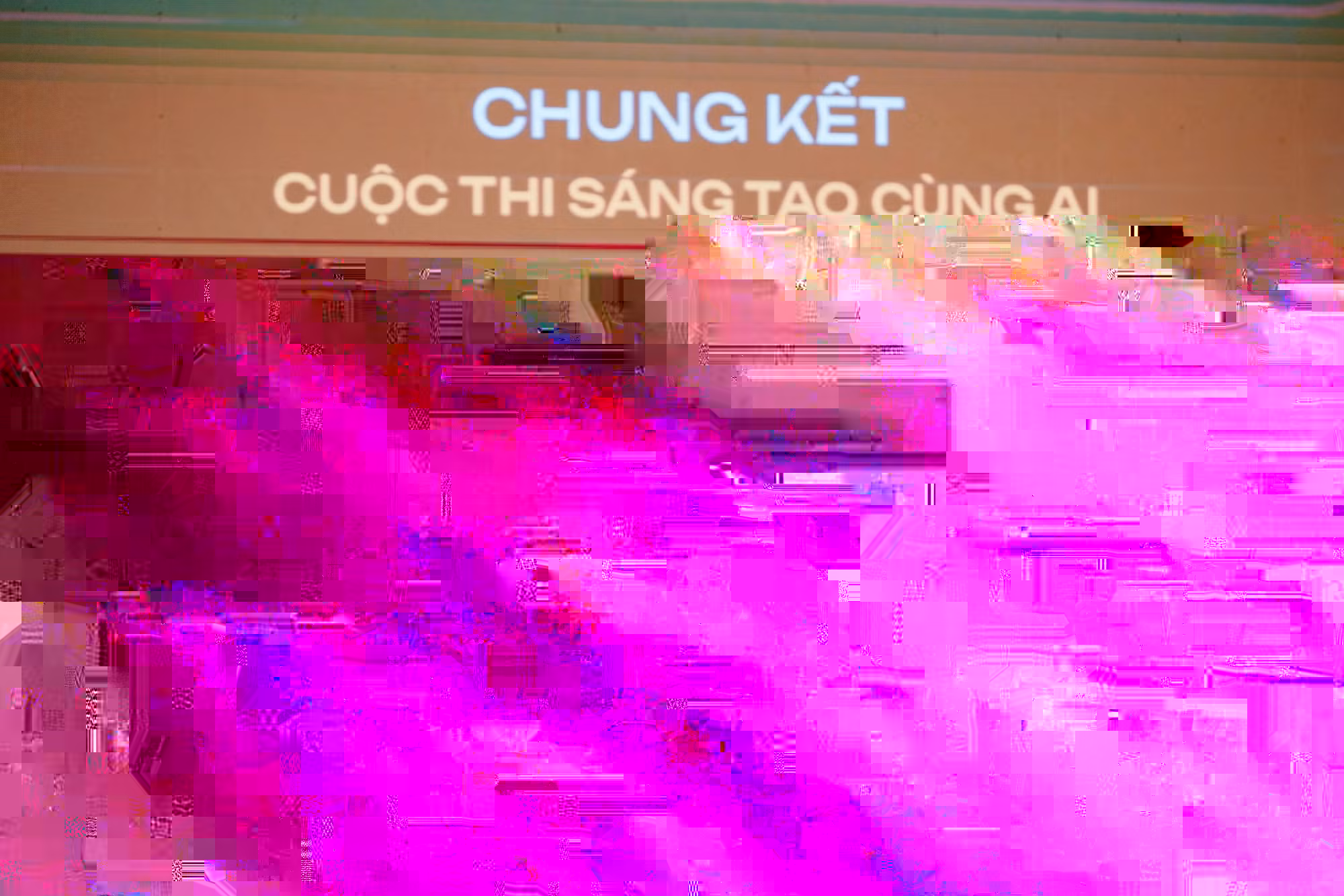 Các đội thi trình bày ý tưởng ứng dụng AI